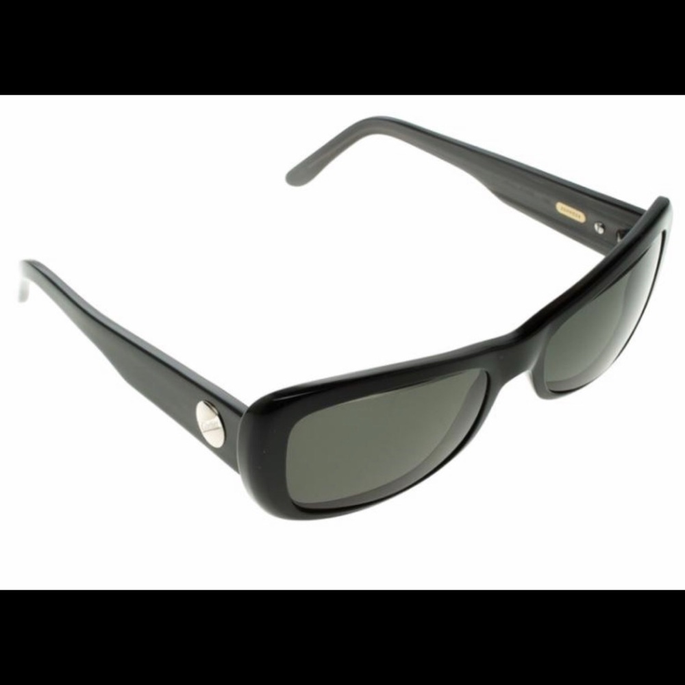 Authentic Cartier Black 135 Rectangle Sunglasses … - image 1